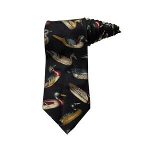 Ducks Unlimited Mallard Ducks Wild Novelty Animal Necktie